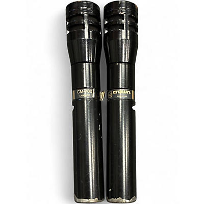 Used Crown CM700 CARDIOID PAIR Dynamic Microphone