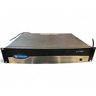 Used Crown CTS2000 Power Amp