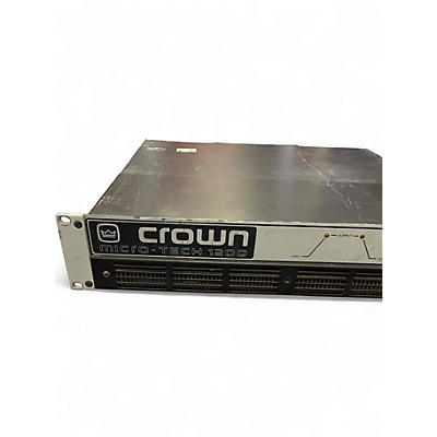 Used Crown MICRO-TECH 1200 Power Amp