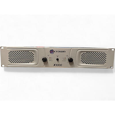 Used Crown X1000 Power Amp