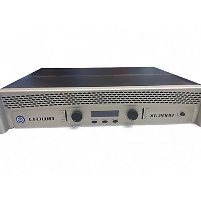 Used Crown XTI2000 Power Amp