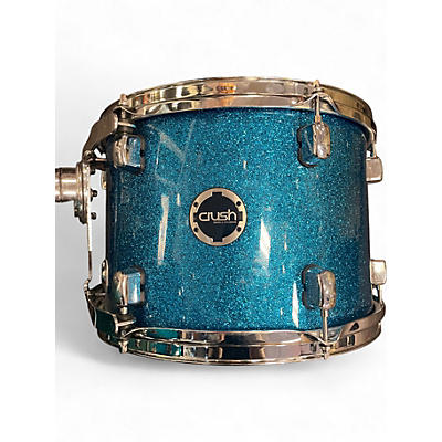 Used Crush Drums & Percussion 3 Piece Sublime Series BLUE SPARKLE Drum Kit