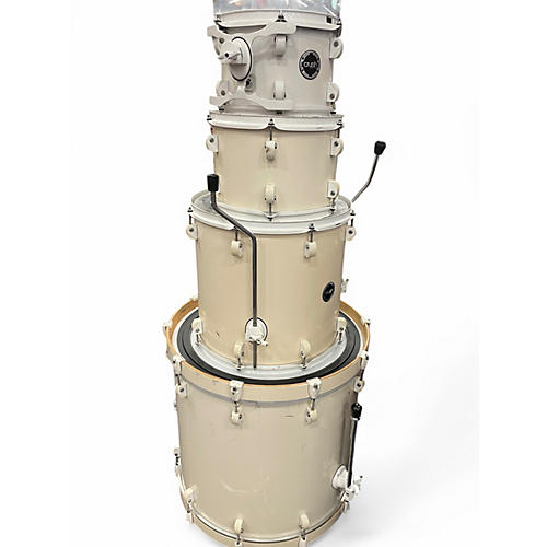 Used Crush Drums & Percussion 4 Piece Chameleon White Drum Kit White