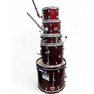 Used Crush Drums & Percussion 5 Piece Alpha Series Maroon Drum Kit