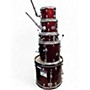 Used Crush Drums & Percussion 5 Piece Alpha Series Maroon Drum Kit Maroon