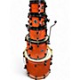 Used Crush Drums & Percussion 5 Piece Chameleon Birch Burnt Orange Drum Kit Burnt Orange