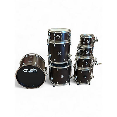 Used Crush Drums & Percussion 6 Piece LRW608 LIMITED RESERVE WENGE Natural Drum Kit