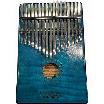 Used Curly Maple KALIMBA Thumb Piano
