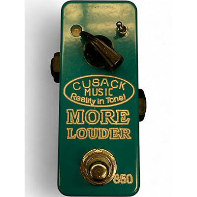 Used Cusack More Louder Boost Effect Pedal