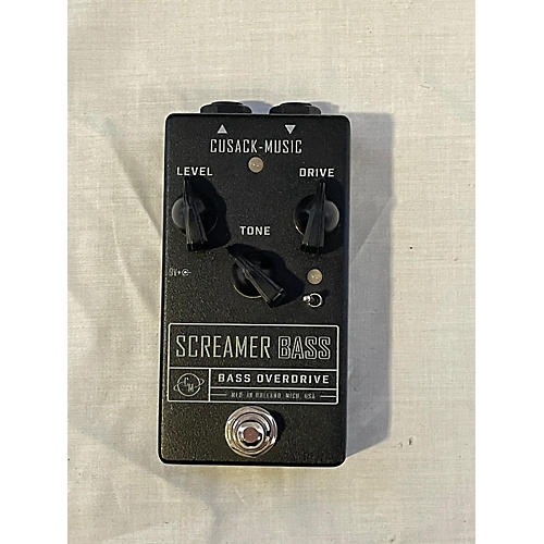 Used Cusack Music Screamer Bass Bass Effect Pedal