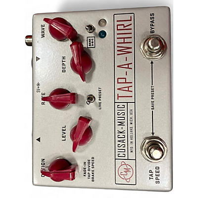 Used Cusack Music Tap A Whirl Effect Pedal