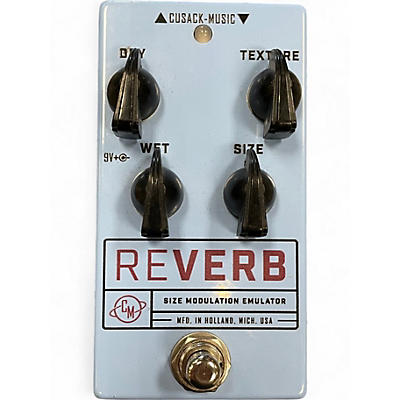 Used Cusack Reverb Effect Pedal Package