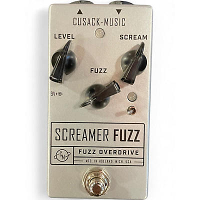 Used Cusack Screamer Fuzz Bass Effect Pedal