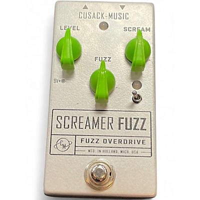 Used Cusack Screamer Fuzz Bass Effect Pedal