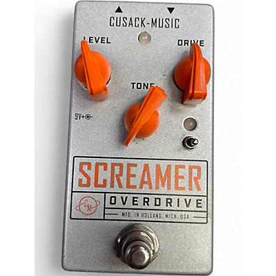 Used Cusack Screamer V2 Overdrive Effect Pedal