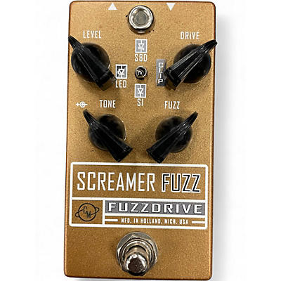 Used Cusak-music SCREAMER FUZZ FUZZDRIVE Effect Pedal