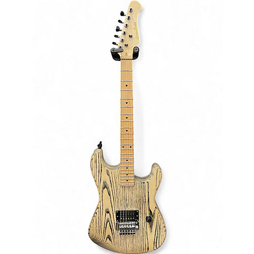 Used Custom Build LONGHORN OPEN GRAIN Solid Body Electric Guitar OPEN GRAIN