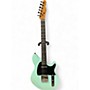 Used Custom Build WOLFE SATIN Seafoam Green Solid Body Electric Guitar SATIN Seafoam Green
