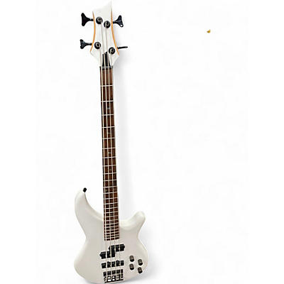 Used Custom CUSTOM WHITE Electric Bass Guitar