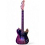 Used Custom Mike Vasquez T style Brown Solid Body Electric Guitar Brown