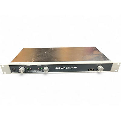 Used Cymbal Crown D-75 Microphone Preamp