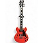 Used D Angelico premier mini dc Fiesta Red Hollow Body Electric Guitar Fiesta Red