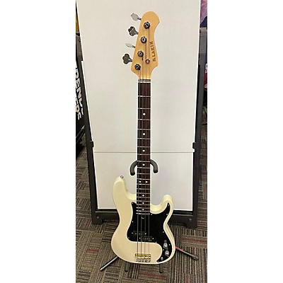 Used D LAKIN P BASS White Electric Bass Guitar