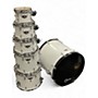 Used D3 Percussion 6 Piece Custom Polar White Drum Kit Polar White
