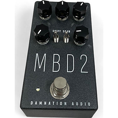 Damnation Audio Used DAMNATION AUDIO MBD2 BASS OVERDRIVE Bass Effect Pedal