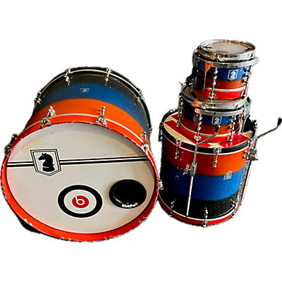 Darkhorse Used  DARKHORSE CUSTOM DRUMS Red Black Blue