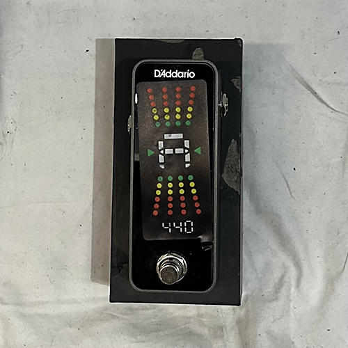 D'Addario Used D'Addario Chromatic Tuner Pedal Plus Black Tuner Pedal