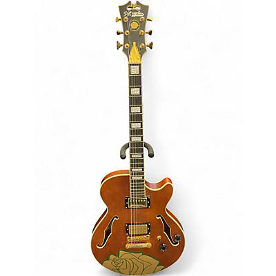 Used D'Angelico AMERICAN BEAUTY 50 YEAR ANNIVERSARY Natural Hollow Body Electric Guitar