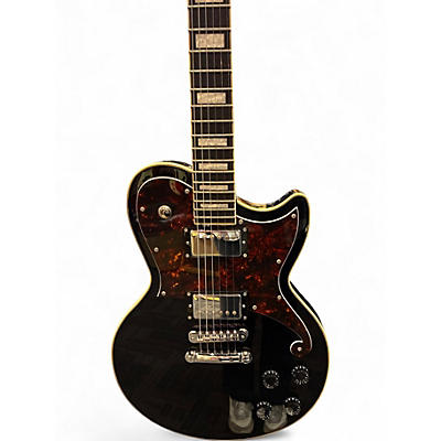 Used D'Angelico ATLANTIC BLACK Solid Body Electric Guitar