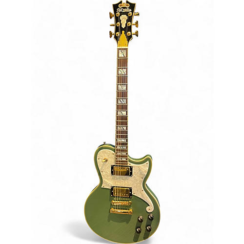 D'Angelico Used D'Angelico ATLANTIC DELUXE HUNTER GREEN Solid Body Electric Guitar HUNTER GREEN