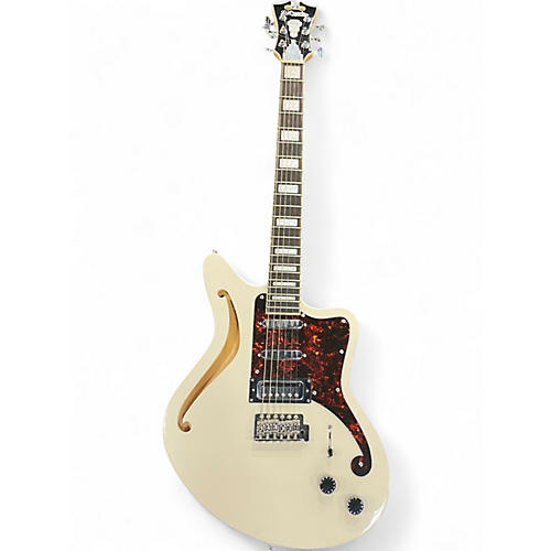 Used D'Angelico BEDFORD Olympic White Solid Body Electric Guitar Olympic White