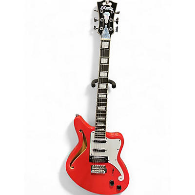 Used D'Angelico BEDFORD RED Hollow Body Electric Guitar