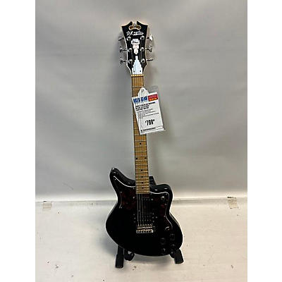 D'Angelico Used D'Angelico Bedford Black Solid Body Electric Guitar