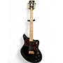 Used D'Angelico Bedford Deluxe Black Solid Body Electric Guitar Black