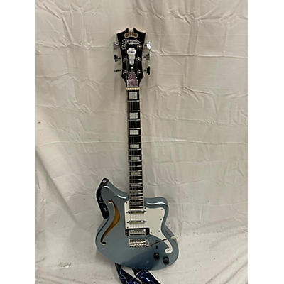 D'Angelico Used D'Angelico Bedford Pelham Blue Hollow Body Electric Guitar