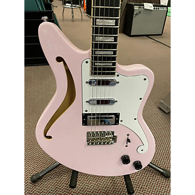 D'Angelico Used D'Angelico Bedford SH Pink Hollow Body Electric Guitar