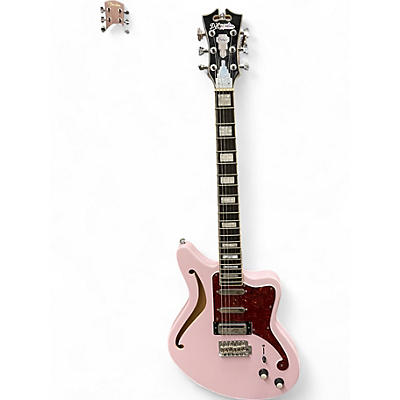 D'Angelico Used D'Angelico Bedford SH Pink Hollow Body Electric Guitar