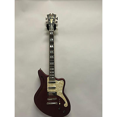 D'Angelico Used D'Angelico Bedford Sh Wine Red Hollow Body Electric Guitar