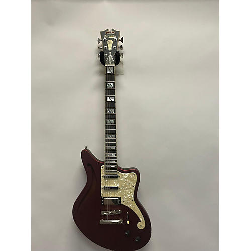 D'Angelico Used D'Angelico Bedford Sh Wine Red Hollow Body Electric Guitar Wine Red