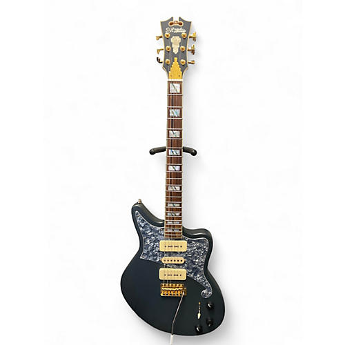 Used D'Angelico Bob Weir Deluxe  Bedford Matte Stone Solid Body Electric Guitar Bedford Matte Stone
