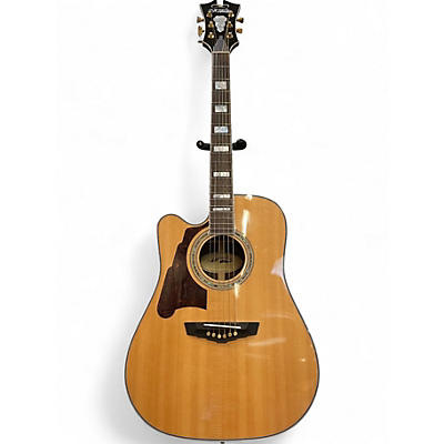 Used D'Angelico DAA500 Natural Acoustic Electric Guitar