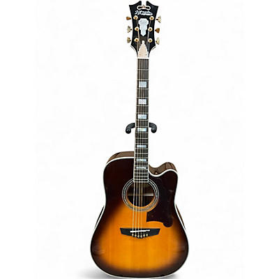 Used D'Angelico DAASD400VSB 2 Tone Sunburst Acoustic Electric Guitar