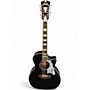 Used D'Angelico DALPG212 Black Acoustic Electric Guitar Black