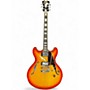 Used D'Angelico DAPCDCXTITBCS Sunburst Hollow Body Electric Guitar Sunburst