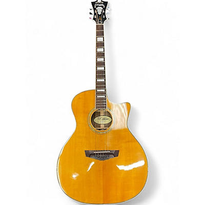 Used D'Angelico DAPCSG200 Natural Acoustic Electric Guitar