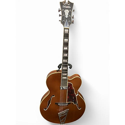 Used D'Angelico DAPEXL Mocha Hollow Body Electric Guitar Mocha